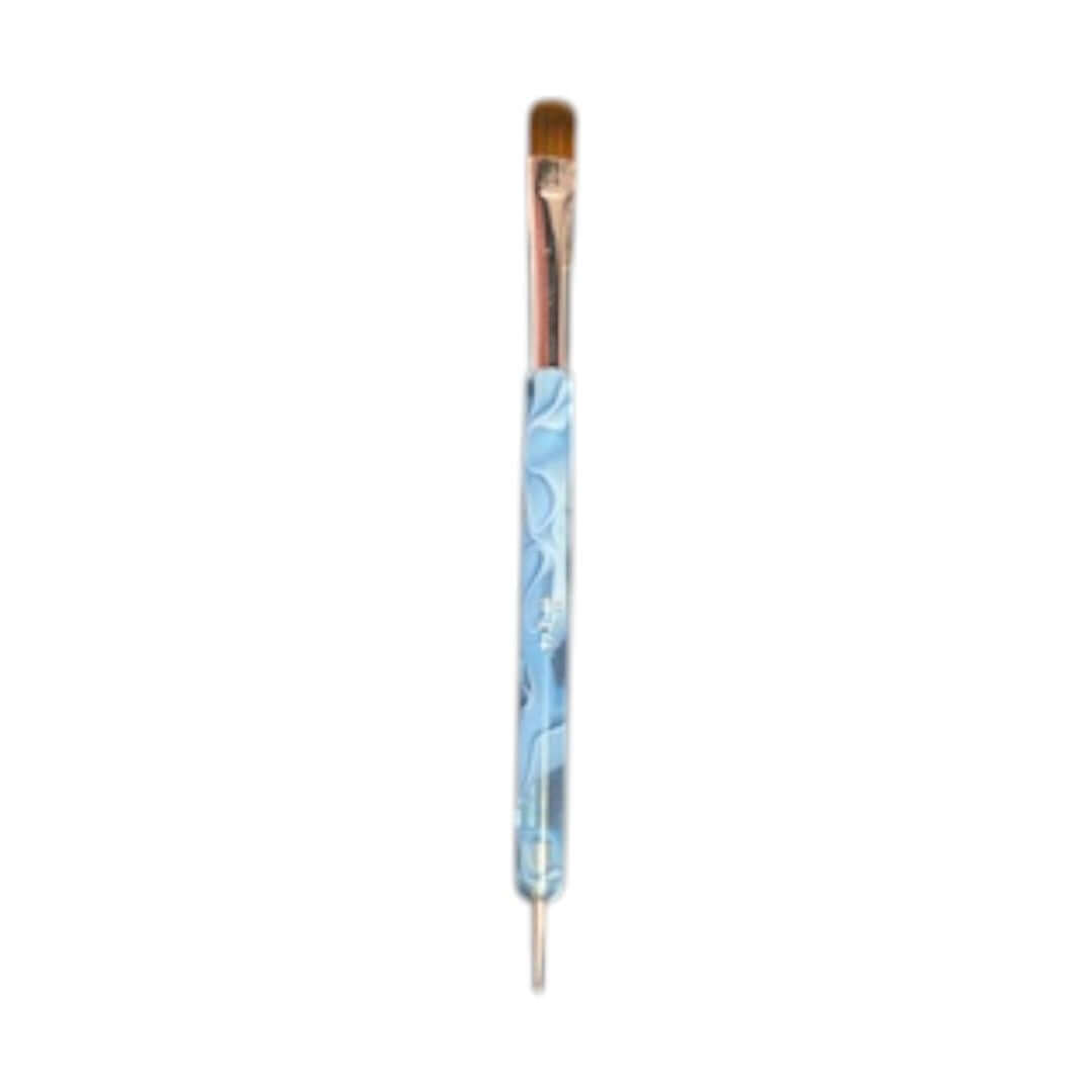 Free Style Nail Art Brush - French with Dot Tool