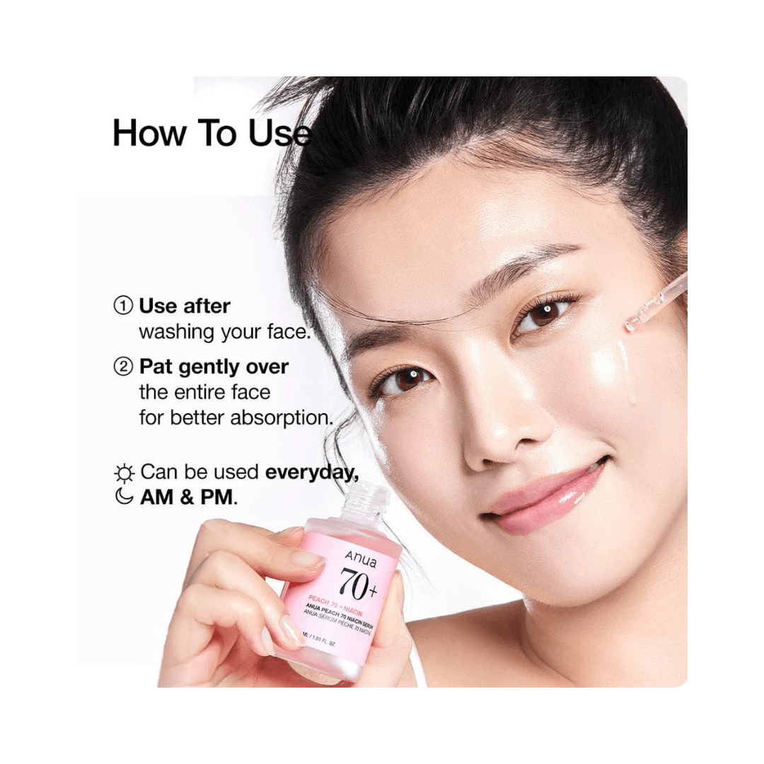 Anua Peach 70 Niacin Serum 30mL