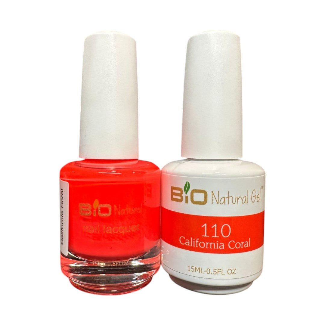 Bio Natural Gel & Nail Polish Combo {110-119}