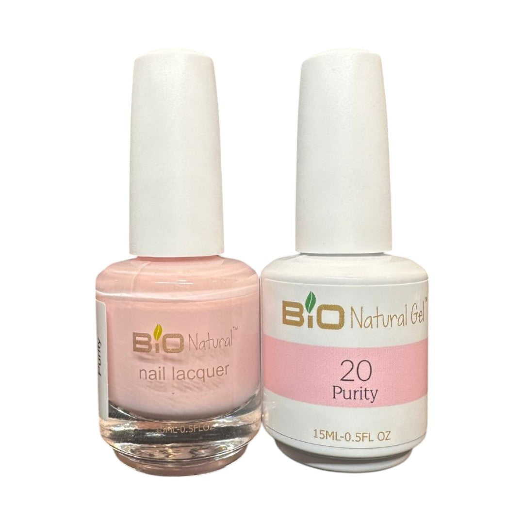 Bio Natural Gel & Nail Polish Combo {20-29}