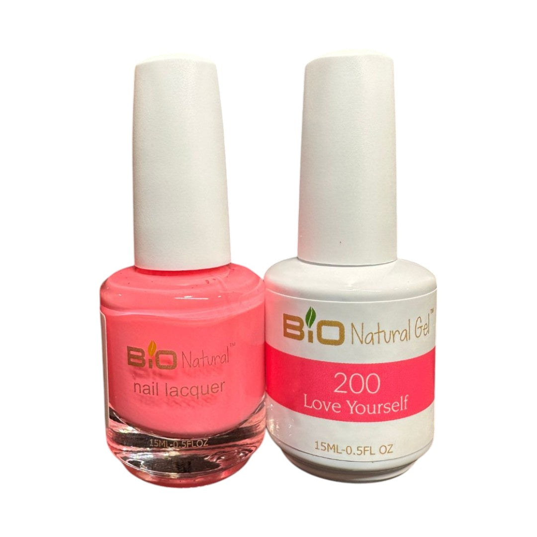 Bio Natural Gel & Nail Polish Combo {200-204}