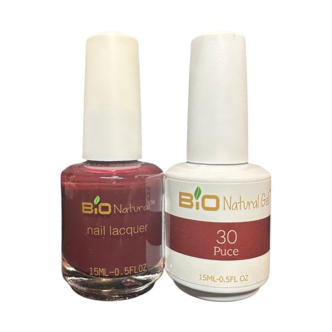 Bio Natural Gel & Nail Polish Combo {30-39}