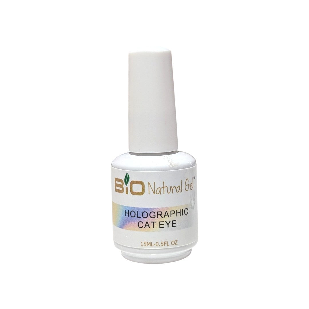 Bio Natural Cat Eye Gel Colour 15mL Holographic - Gel Polish
