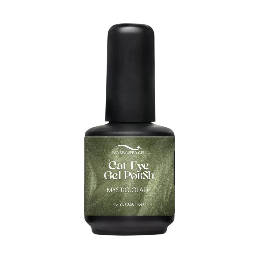 Bio Seaweed Gel - Gel Cat Eye Gel Colour 15mL #CE6 Mystic Glade Gel Polish
