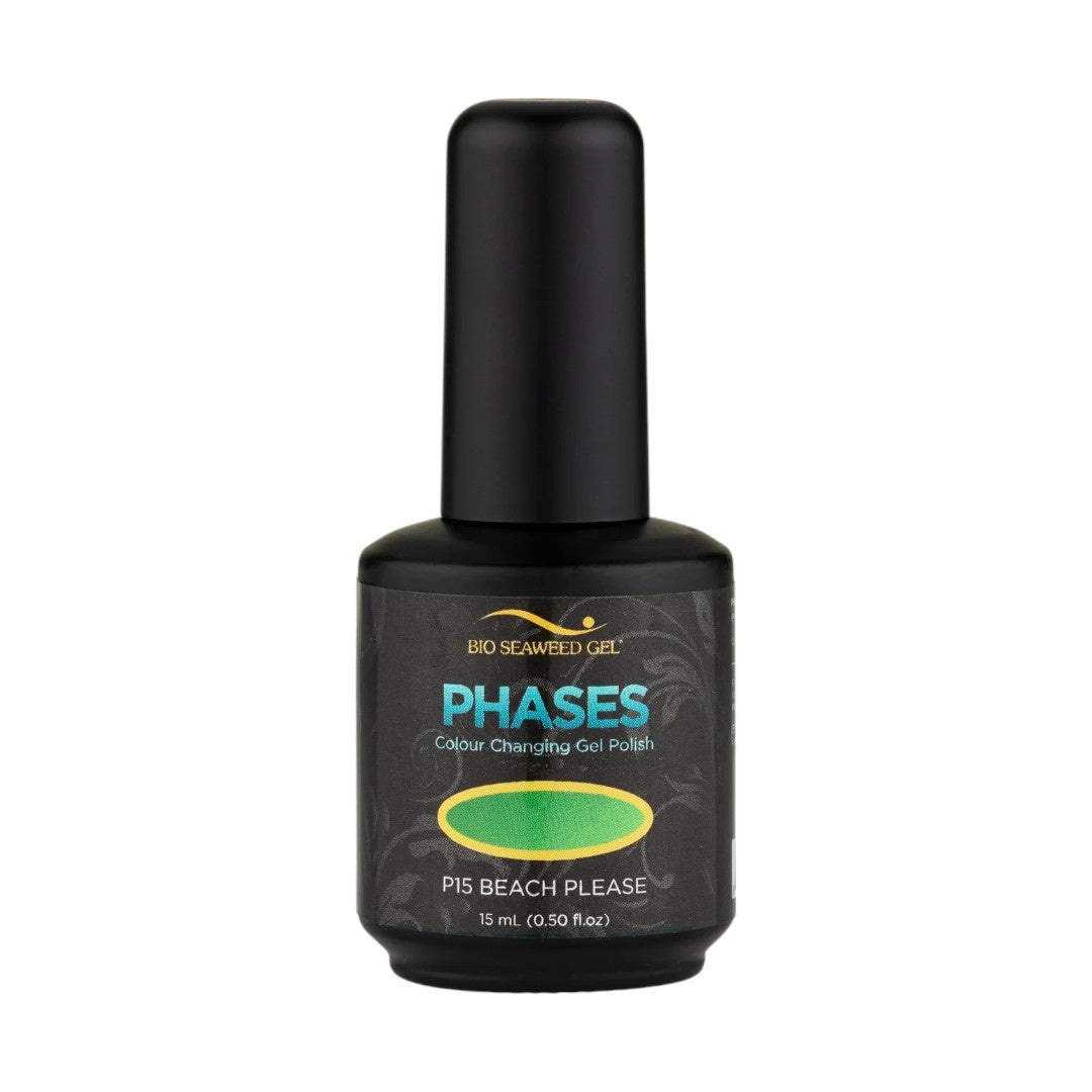 Bio Seaweed Gel - Colour Changing Gel 15mL #P15 Beach Please - Gel Polish