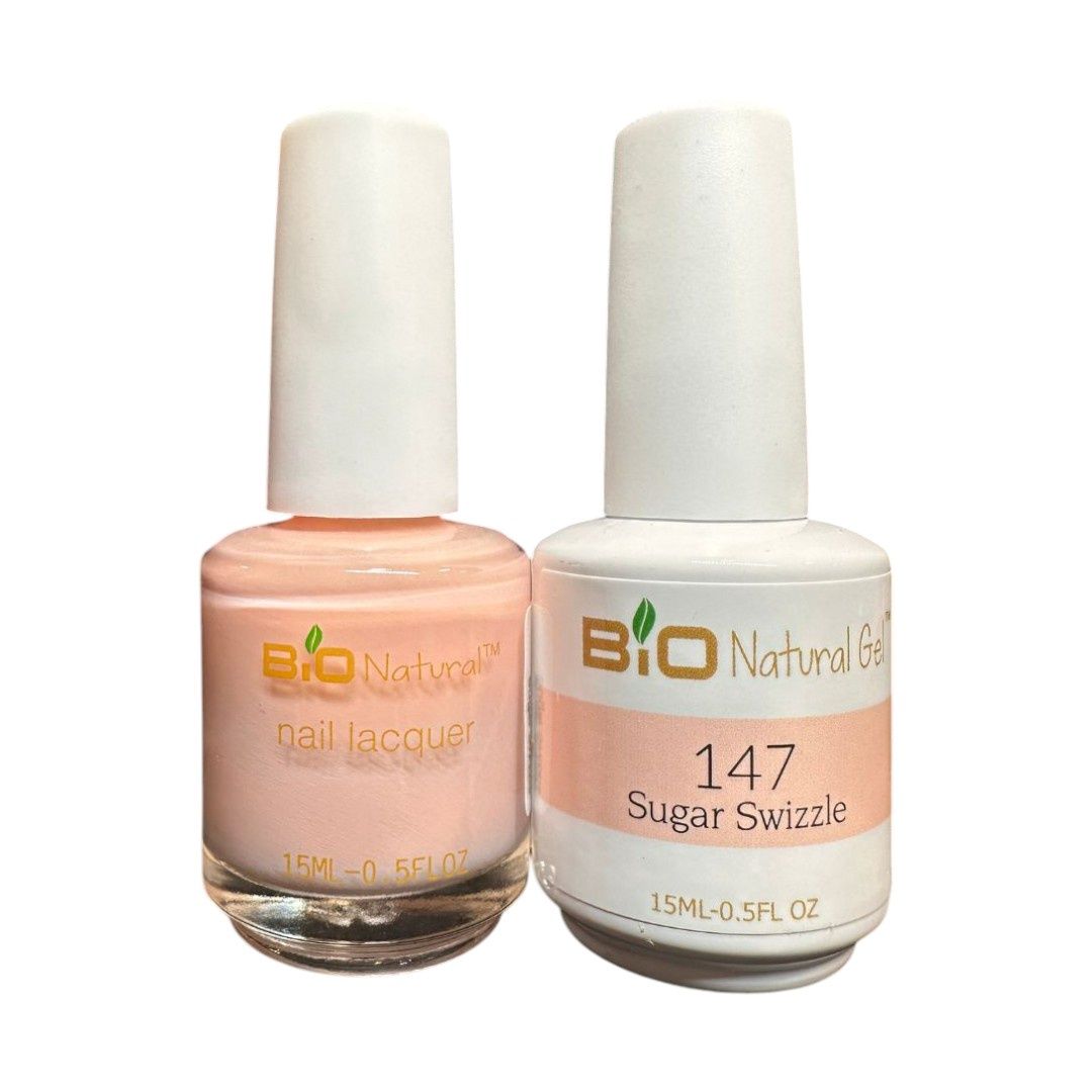 Bio Natural Gel & Nail Polish Combo {140-149}