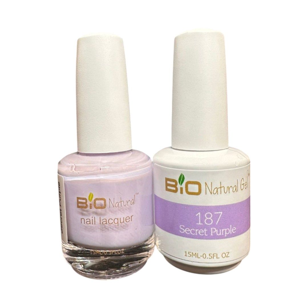 Bio Natural Gel & Nail Polish Combo {180-189}