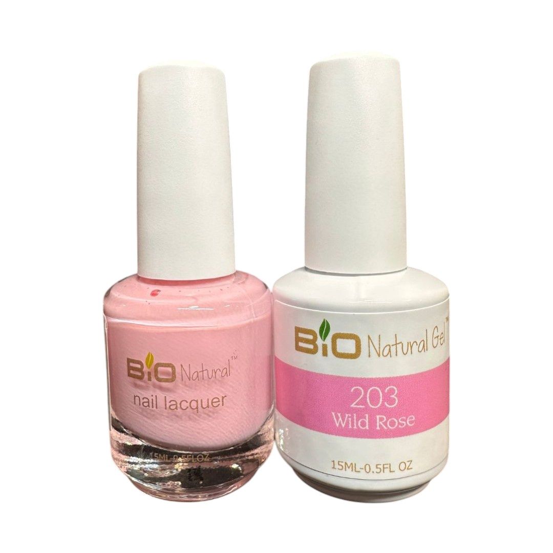 Bio Natural Gel & Nail Polish Combo {200-204}