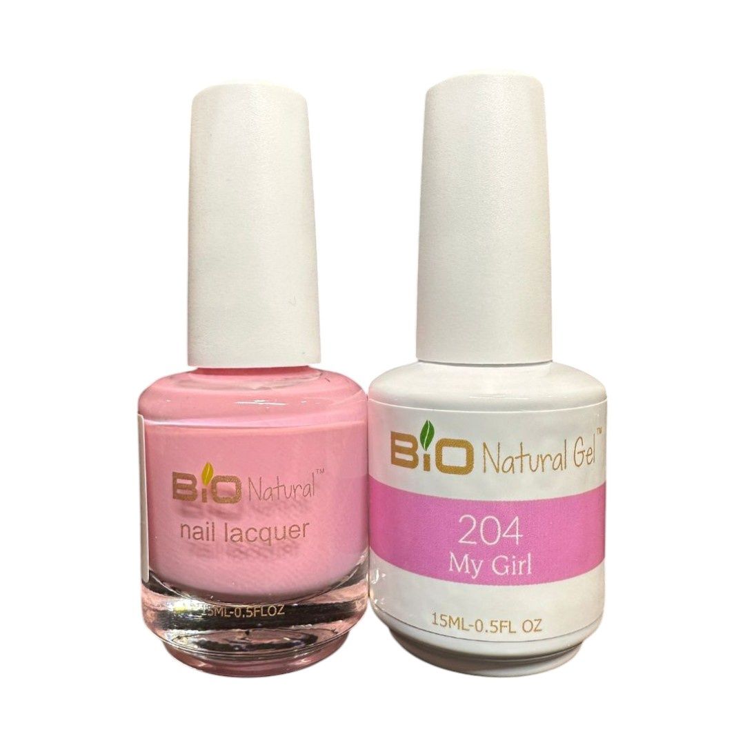 Bio Natural Gel & Nail Polish Combo {200-204}