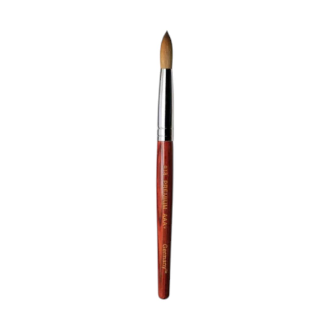 Bio Natural Kolinsky Acrylic Brush AAA Wooden Handle / 18