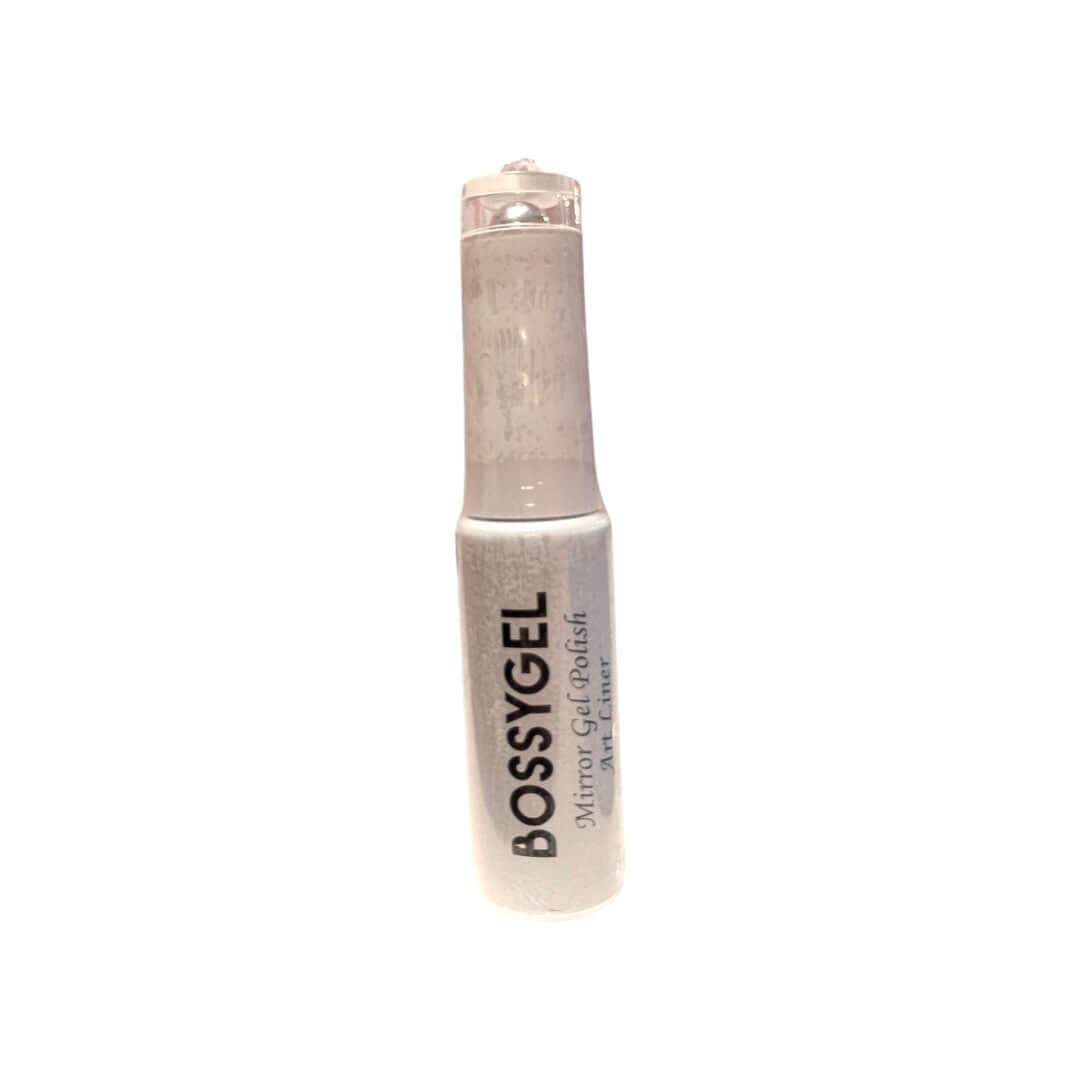 Bossy Gel Detailing Nail Art Gel - Mirror Silver Chrome