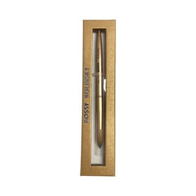 Bossy Premium Kolinsky Acrylic Brush Gold