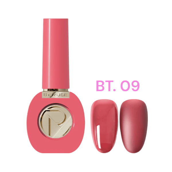 Sơn gel By Muse BT.09 màu đỏ tía - Không chứa Hema