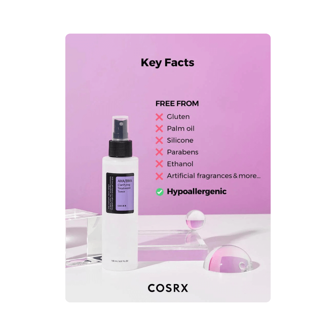 COSRX AHA/BHA Clarifying Toner 150mL | 5 Nail Mall Beauty Supply