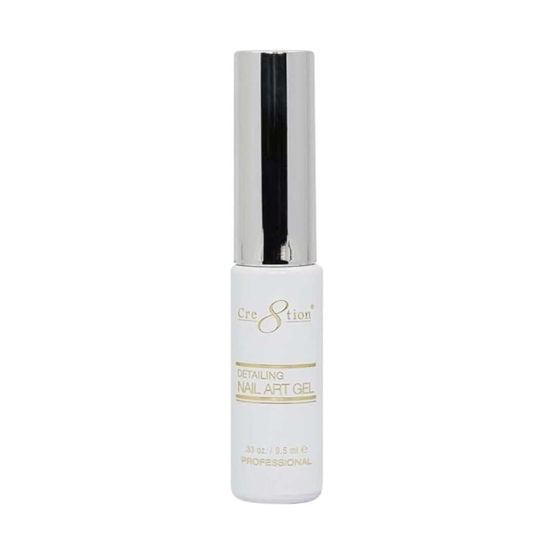 Gel vẽ móng nghệ thuật Cre8tion Detailing - Màu trắng siêu sáng #002