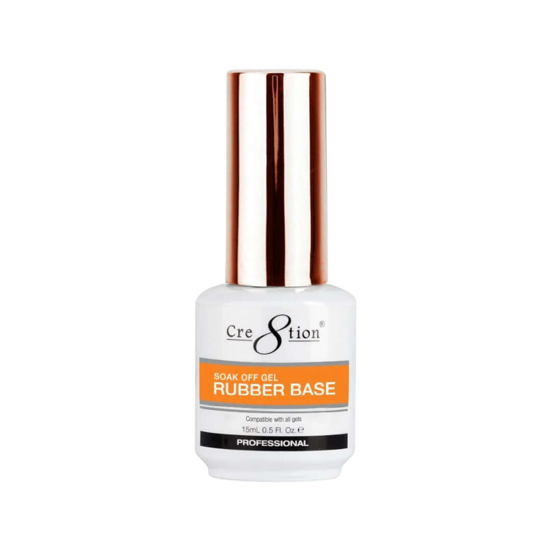 Cre8tion Rubber Base Coat 15mL - Gel Polish