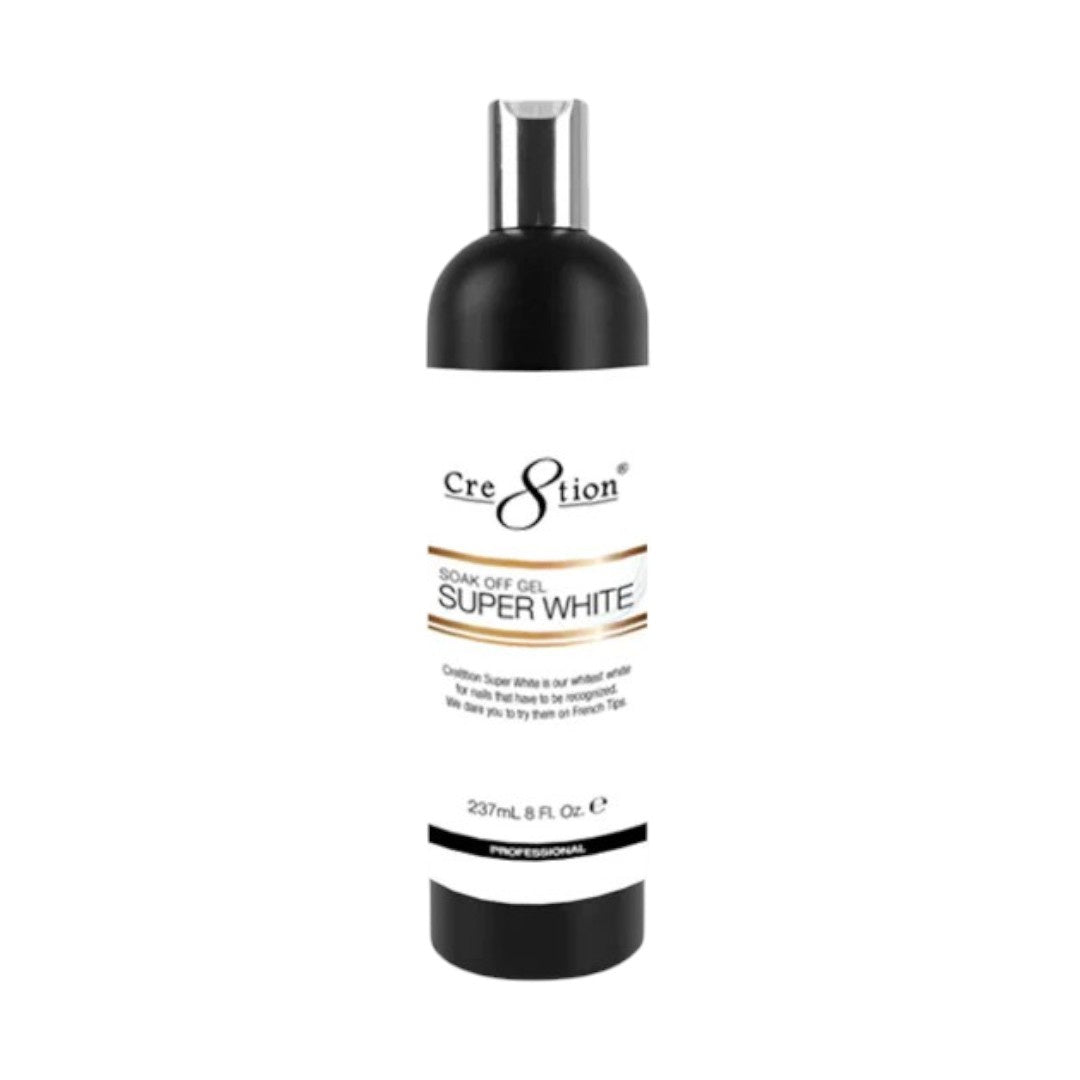 Cre8tion Super White 237mL - Gel Polish