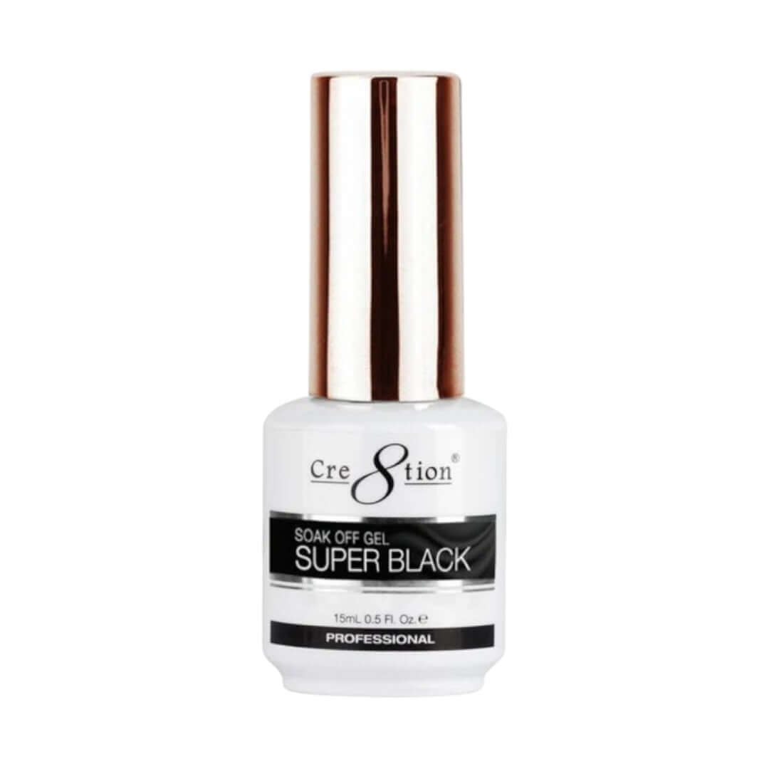 Sơn gel Cre8tion Super Black 15mL