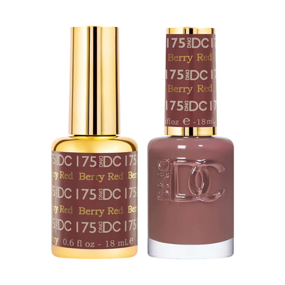 DND-DC DC175 Berry Red Combo|Nail Mall Beauty Supply