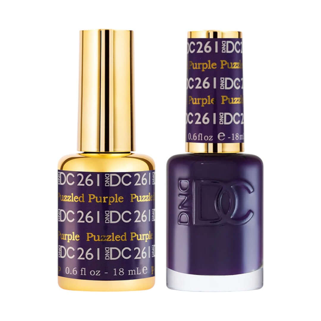 DND-DC DC261 Puzzled Purple Combo|Nail Mall Beauty Supply