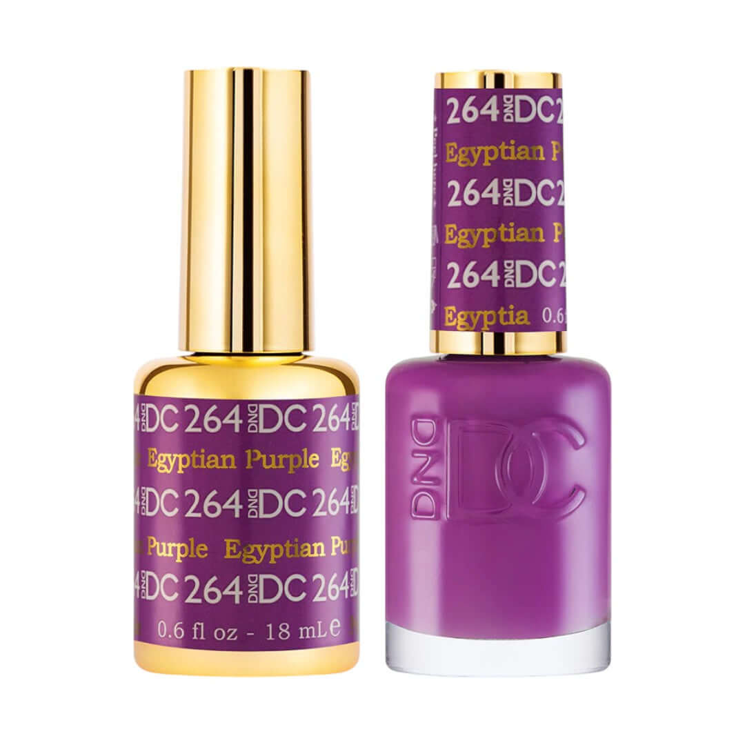 DND-DC DC264 Egyptian Purple Combo|Nail Mall Beauty Supply