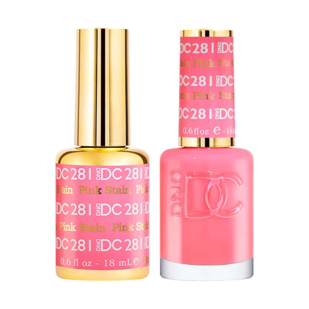 DND-DC DC281 Pink Stain Combo|Nail Mall Beauty Supply