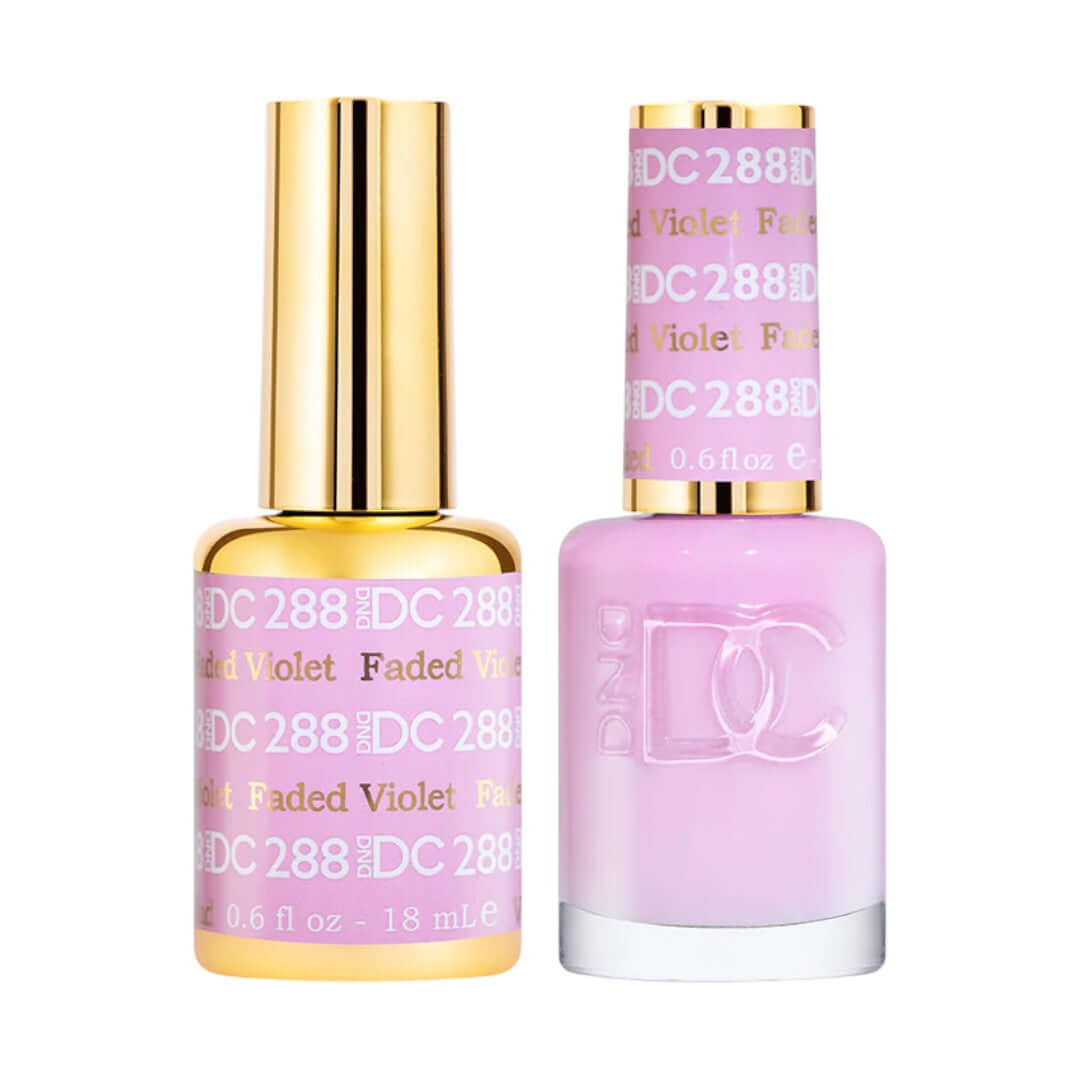 DND-DC DC288 Faded Violet Combo|Nail Mall Beauty Supply