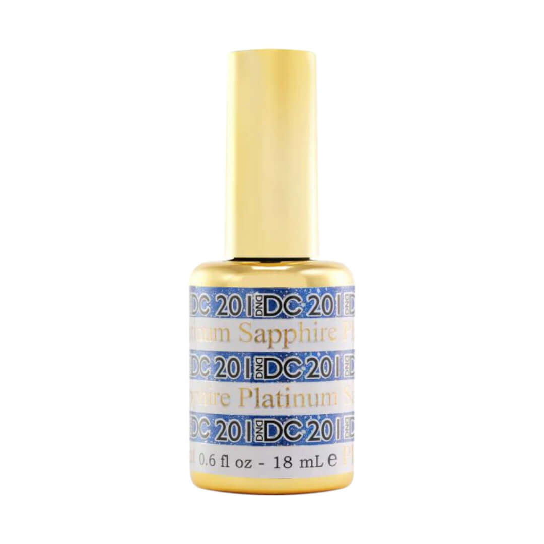 DND-DC Platinum DC201 Sapphire|Nail Mall Beauty Supply