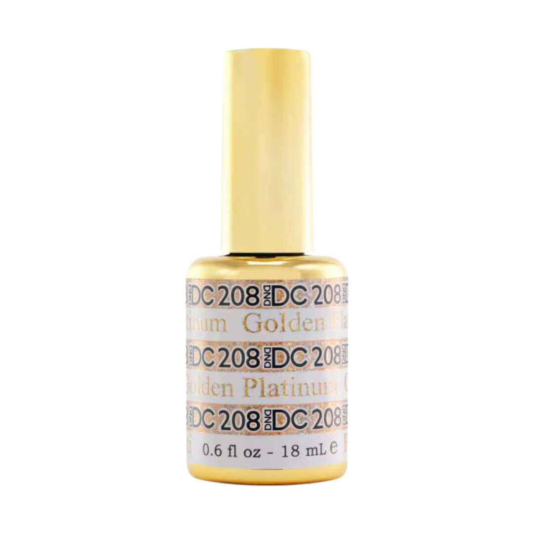 DND-DC Platinum DC208 Golden|Nail Mall Beauty Supply