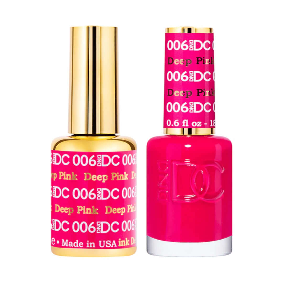 DND-DC DC006 Deep Pink Combo|Nail Mall Beauty Supply