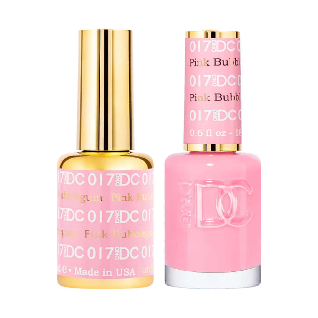 DND-DC DC017 PinK Bubblegum Combo|Nail Mall Beauty Supply