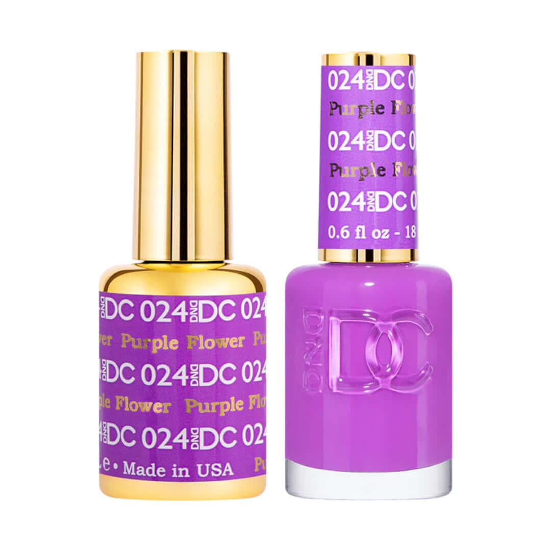 DND-DC DC024 Purple Flower Combo|Nail Mall Beauty Supply