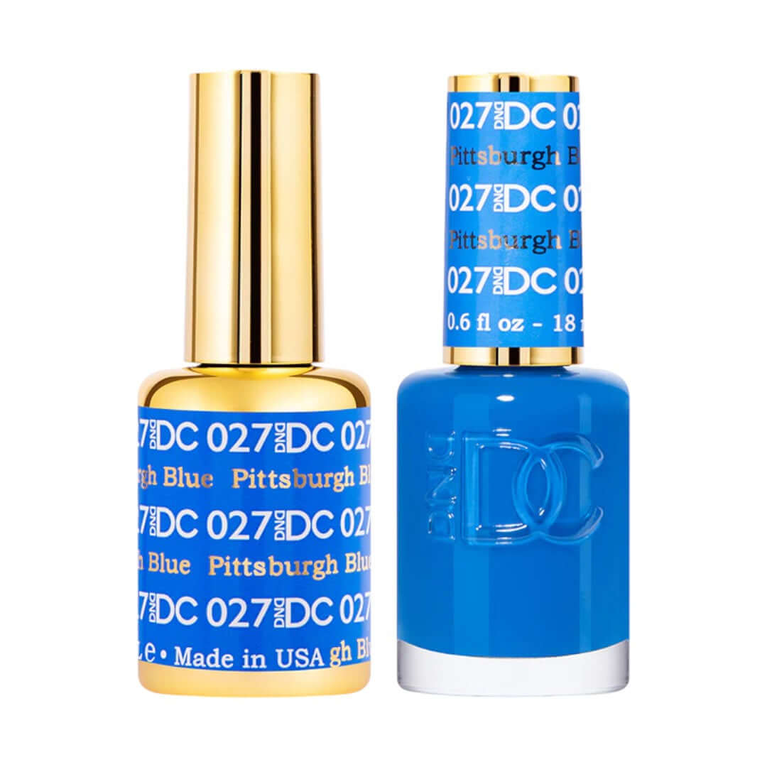 DND-DC DC027 Pittsburgh Blue Combo|Nail Mall Beauty Supply