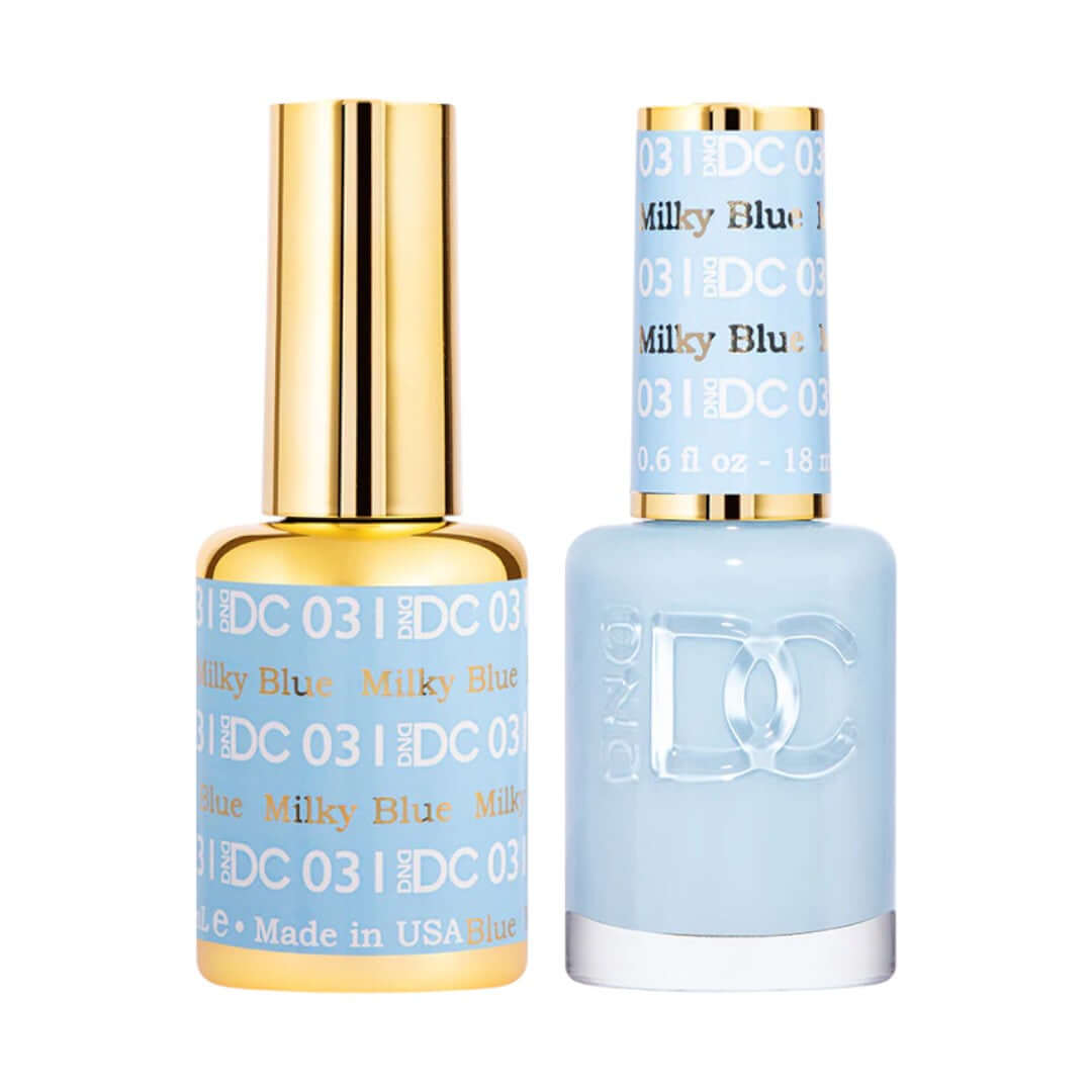 DND-DC DC031 Milky Blue Combo|Nail Mall Beauty Supply