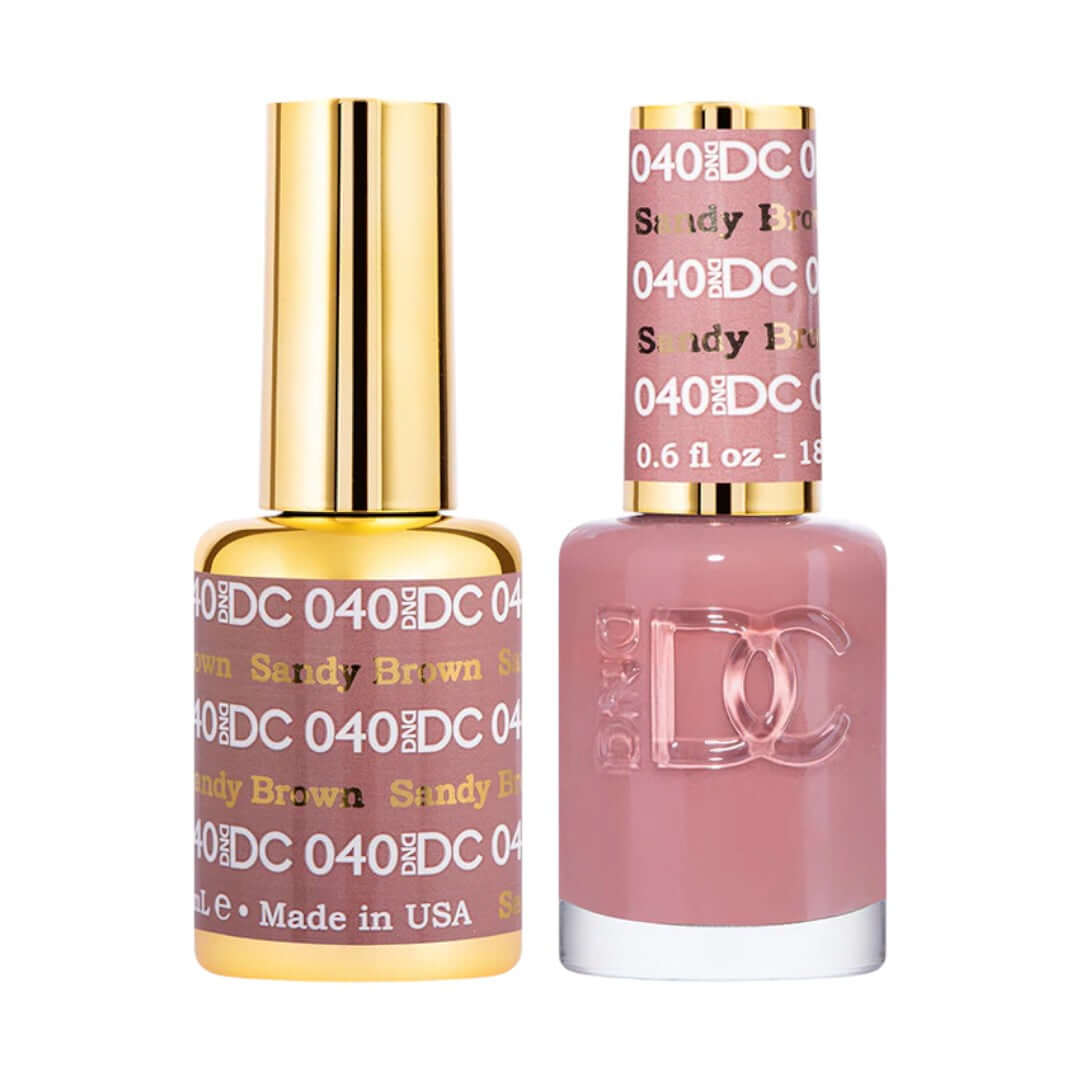 DND-DC DC040 Light Mahogany Combo|Nail Mall Beauty Supply
