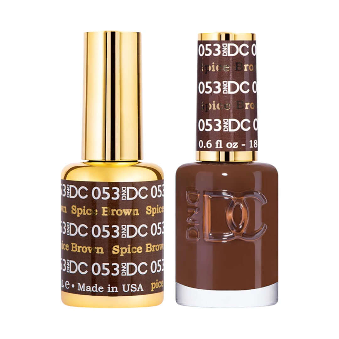 DND-DC DC053 Spiced Brown Combo|Nail Mall Beauty Supply