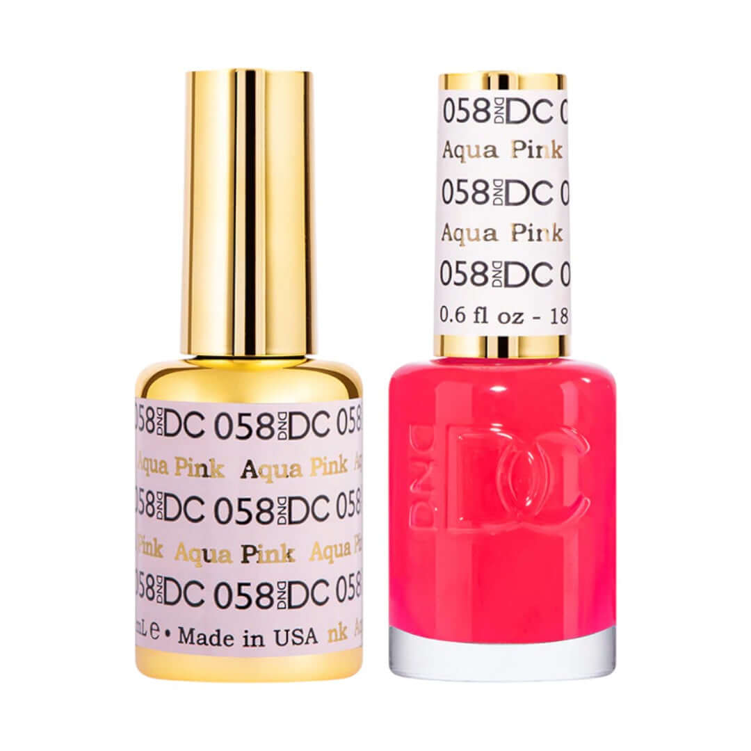DND-DC DC058 Aqua Pink Combo|Nail Mall Beauty Supply