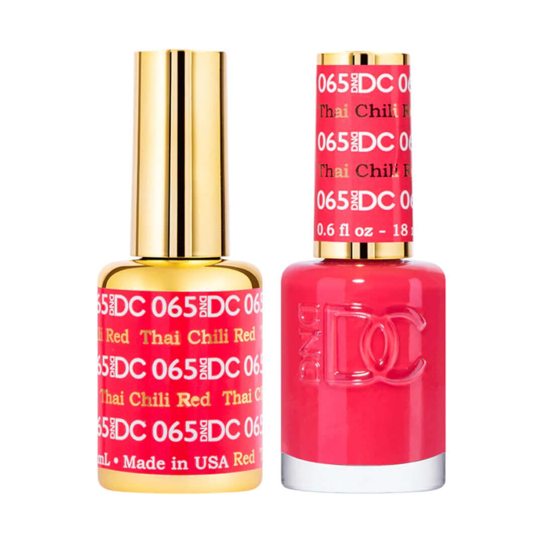 DND-DC DC065 Thai Chilli Red Combo|Nail Mall Beauty Supply