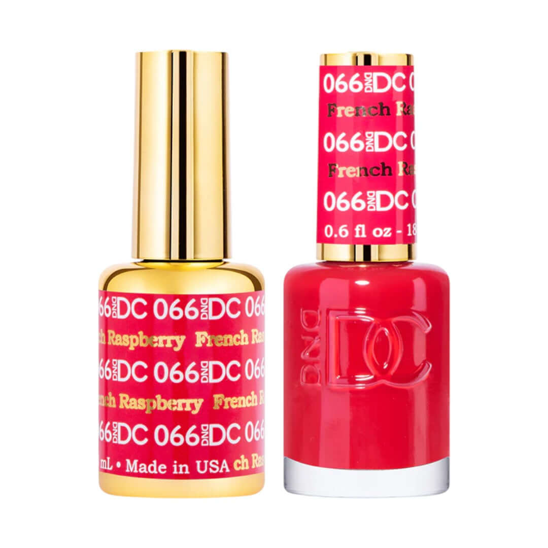 DND-DC DC066 French Raspberry Red Combo|Nail Mall Beauty Supply