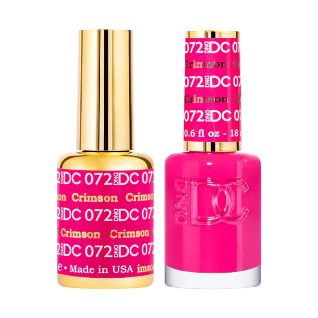 DND-DC DC072 Crimson Combo|Nail Mall Beauty Supply