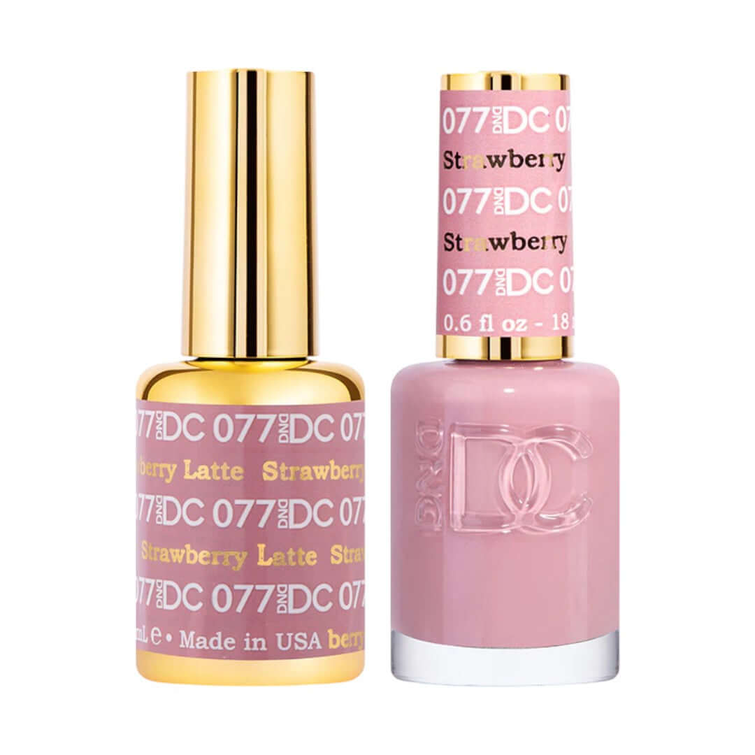DND-DC DC077 Strawberry Latte Combo|Nail Mall Beauty Supply