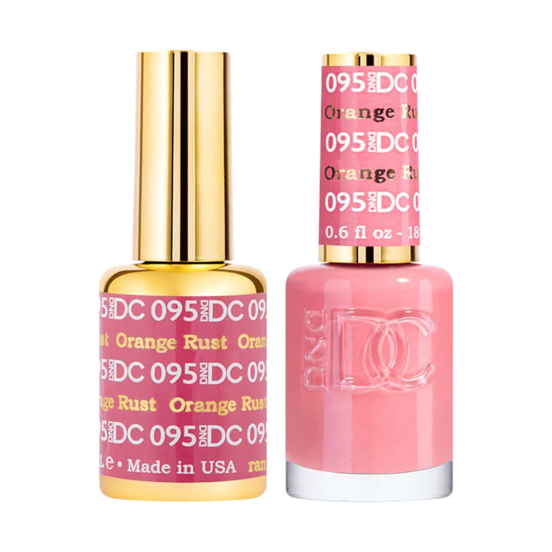DND-DC DC095 Orange Rust Combo|Nail Mall Beauty Supply