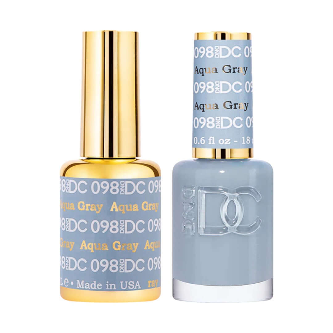 DND-DC DC098 Aqua Gray Combo|Nail Mall Beauty Supply