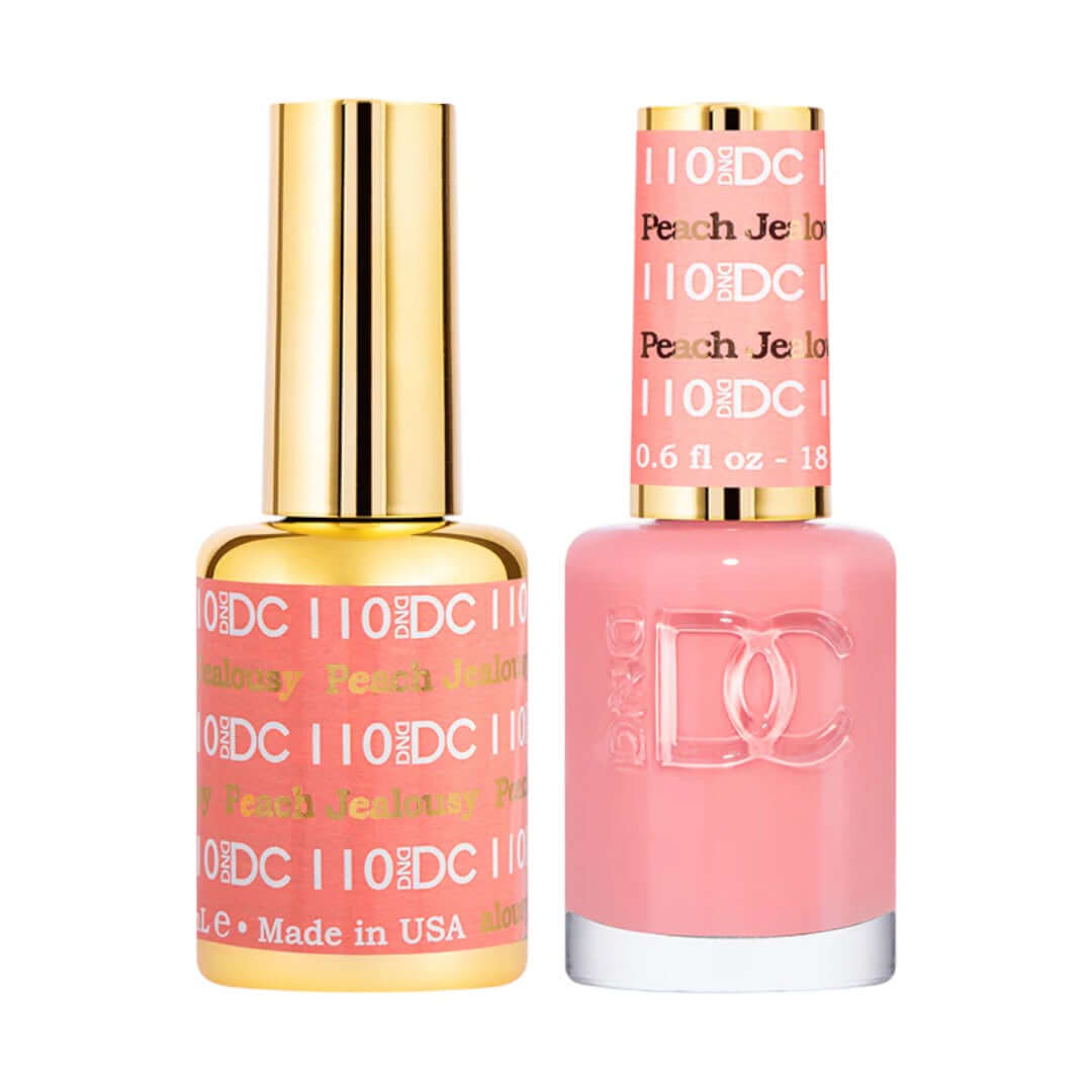 DND-DC DC110 Peach Jealousy Combo|Nail Mall Beauty Supply