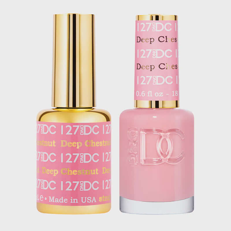 DND-DC DC127 Deep Chestnut Combo|Nail Mall Beauty Supply