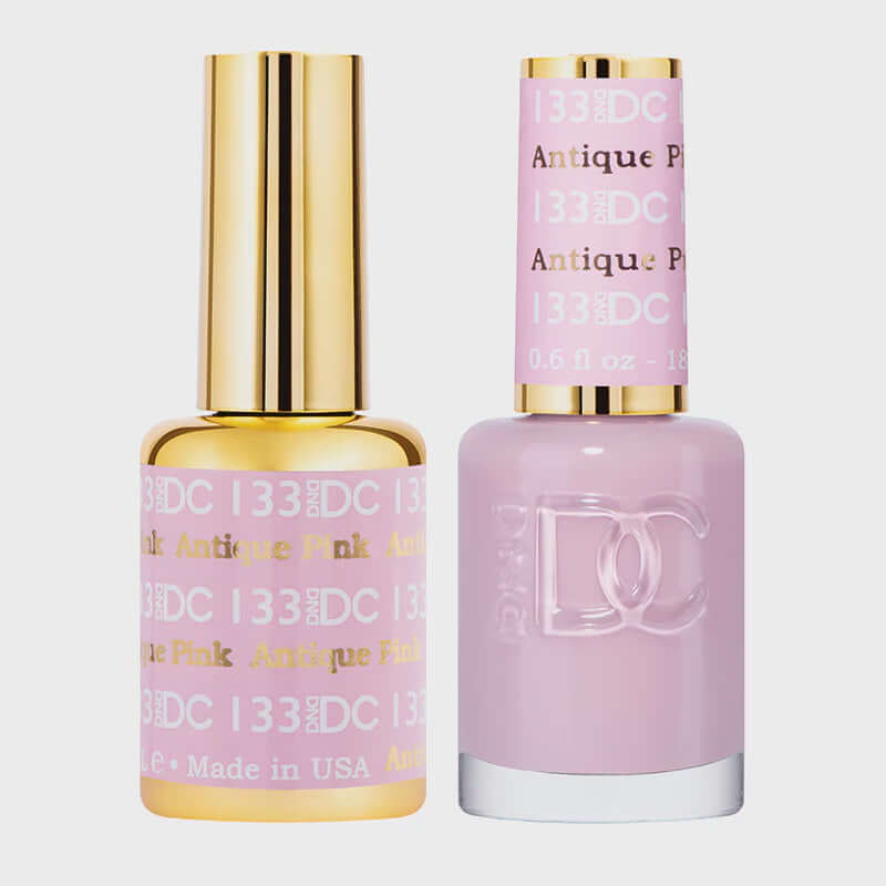 DND-DC DC133 Antique Pink Combo|Nail Mall Beauty Supply
