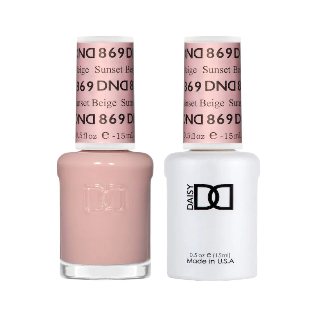 DND-DND#869 Sunset Beige Combo|Nail Mall Beauty Supply