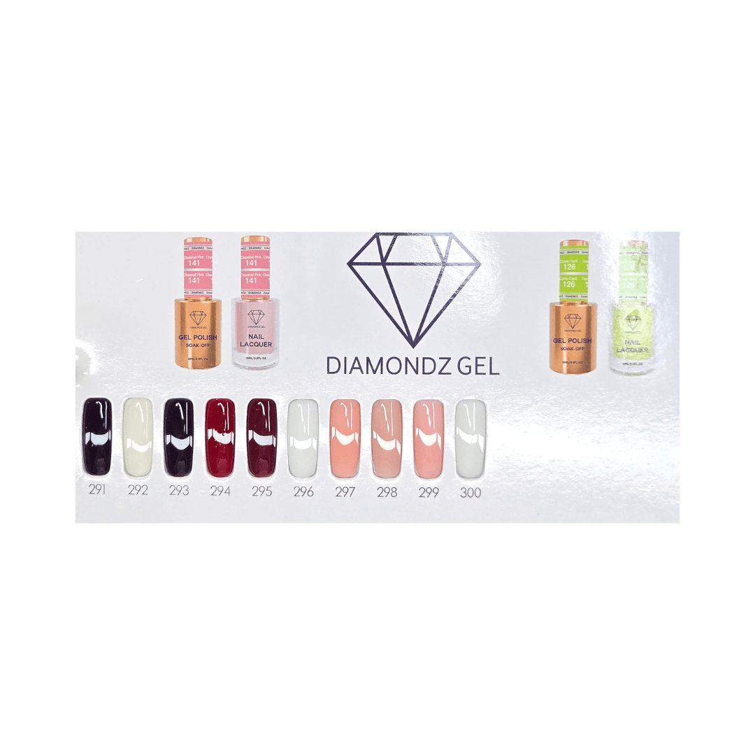 Bộ sản phẩm sơn gel và sơn móng tay Diamondz {Bộ sưu tập đầy đủ 298 sản phẩm}
