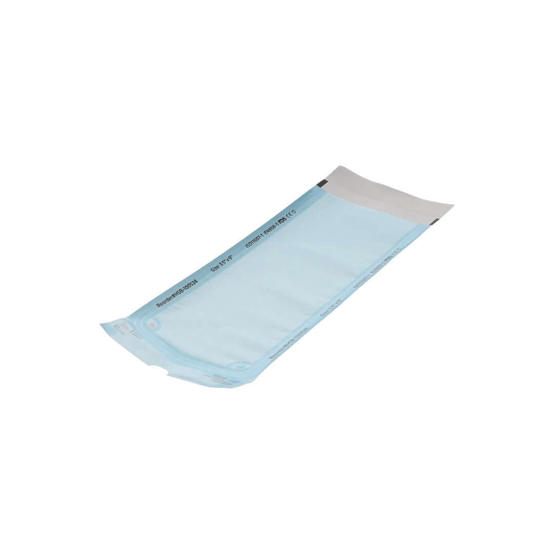 EcoSafe Self Seal Sterilization Pouch 3.5" x 9.86"
