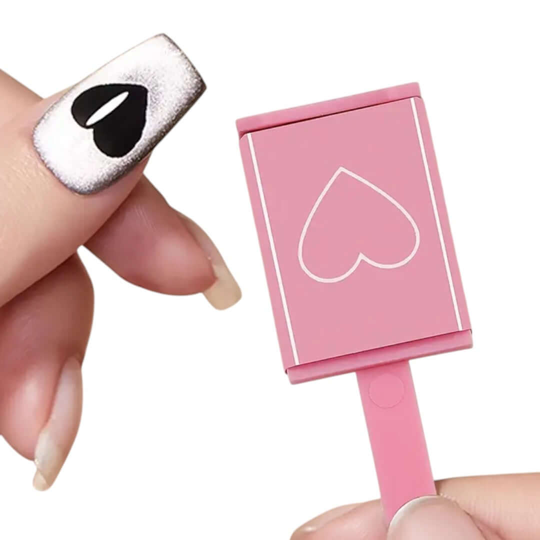 Kẹp gel kẻ mắt Free Style Magnetic dành cho mắt mèo - Hình trái tim và hình chữ nhật